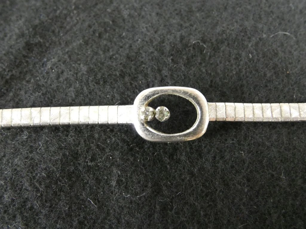 Elegante Zilveren Armband met Centraal Detail - foto 4