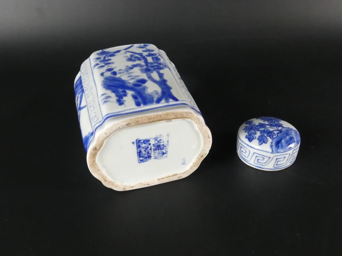 Vijf Chinese Porseleinen Objecten - foto 12