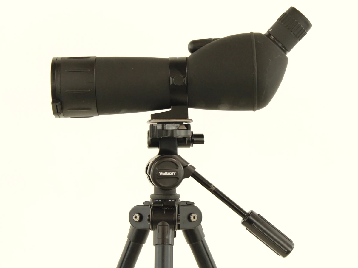 Maginon 20–60×60 spotting scope met Velbon statief en statiefkop - foto 2