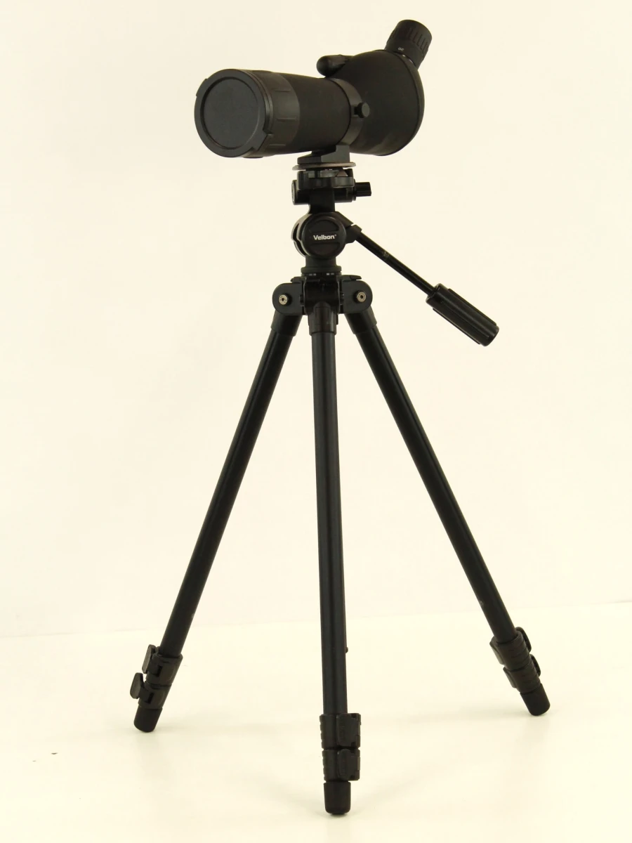 Maginon 20–60×60 spotting scope met Velbon statief en statiefkop - foto 4