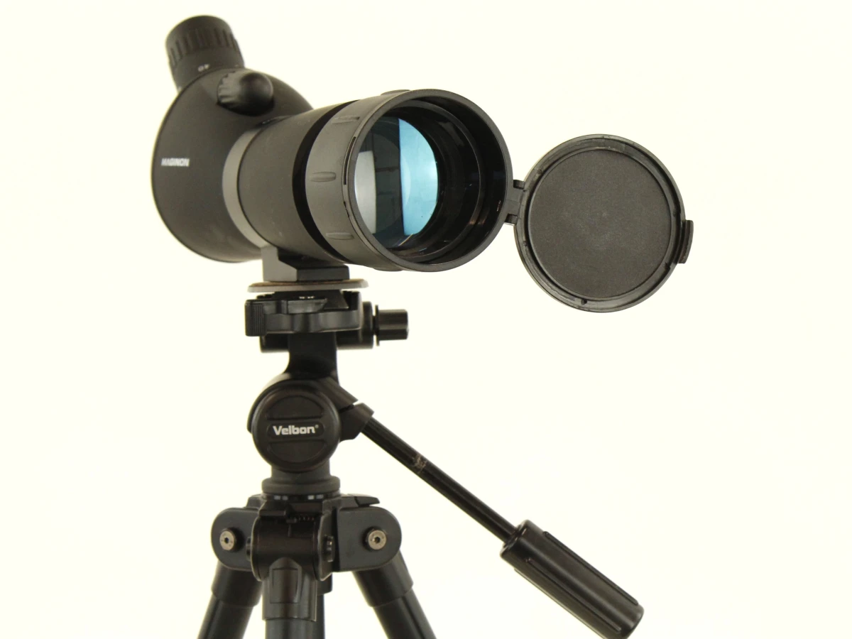 Maginon 20–60×60 spotting scope met Velbon statief en statiefkop - foto 5