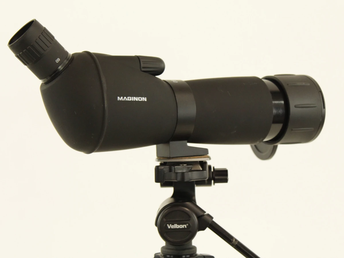 Maginon 20–60×60 spotting scope met Velbon statief en statiefkop - foto 6