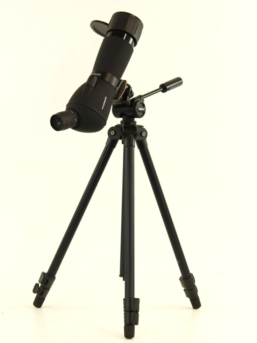 Maginon 20–60×60 spotting scope met Velbon statief en statiefkop - foto 9