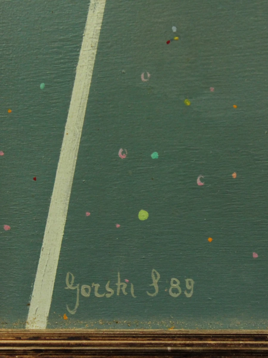“Jorski” 1989 - twee surrealistische schilderijen op paneel - foto 15
