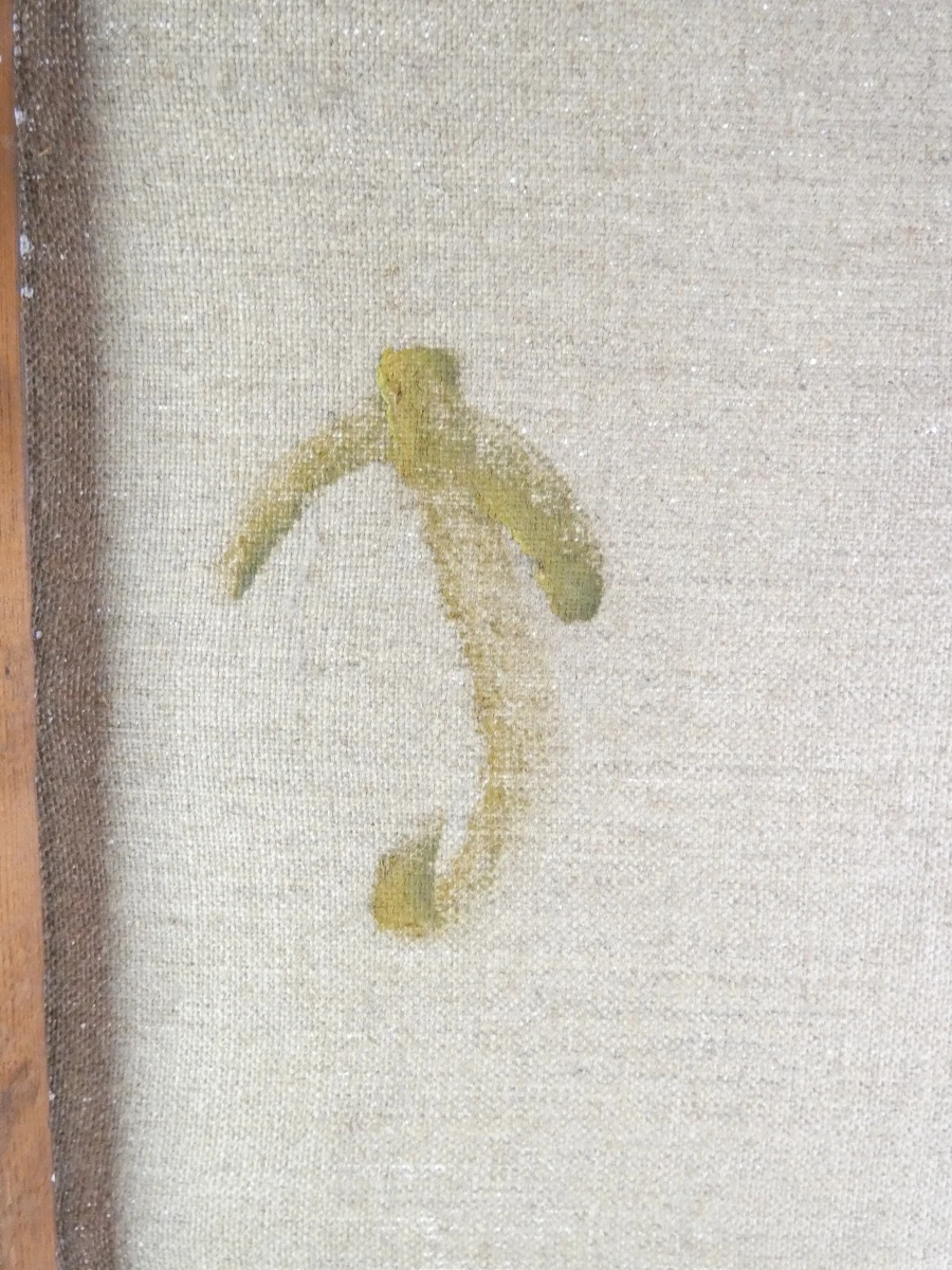 Abstract olieverfschilderij – E. GRON, 1993 - foto 16
