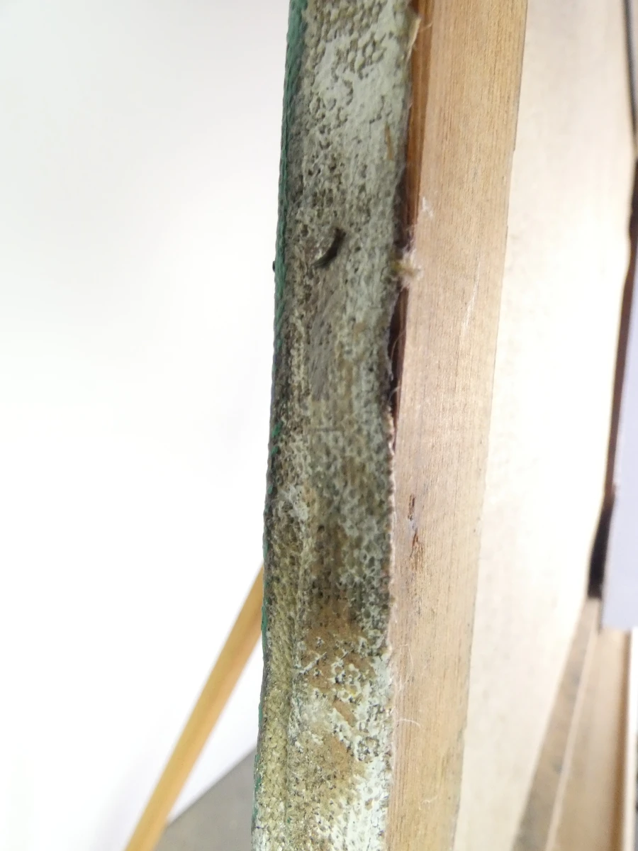 Abstract olieverfschilderij – E. GRON, 1993 - foto 18