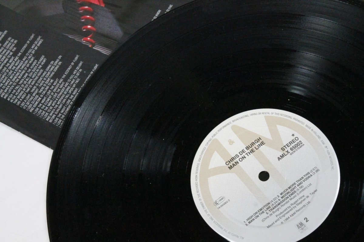 LP 'Chris De Burgh: Man On The Line - foto 4