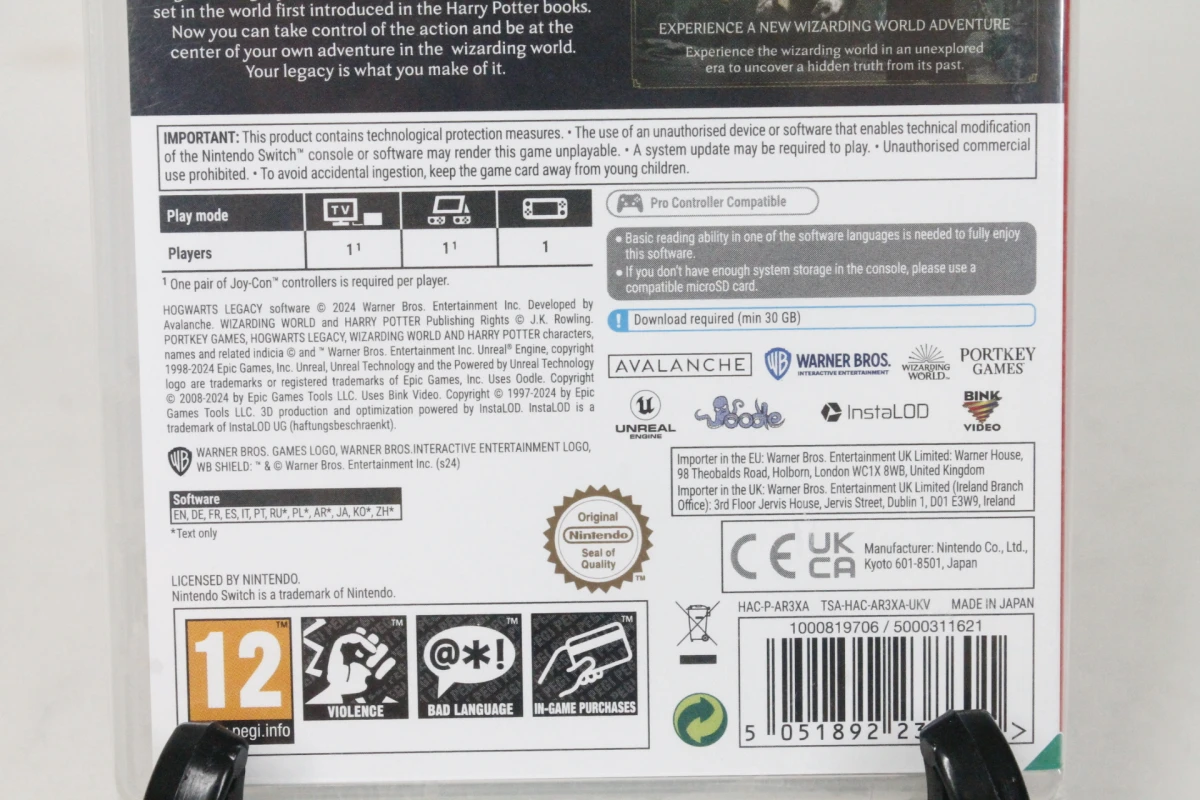 Nintendo Switch Game: Hogwarts Legacy - foto 4