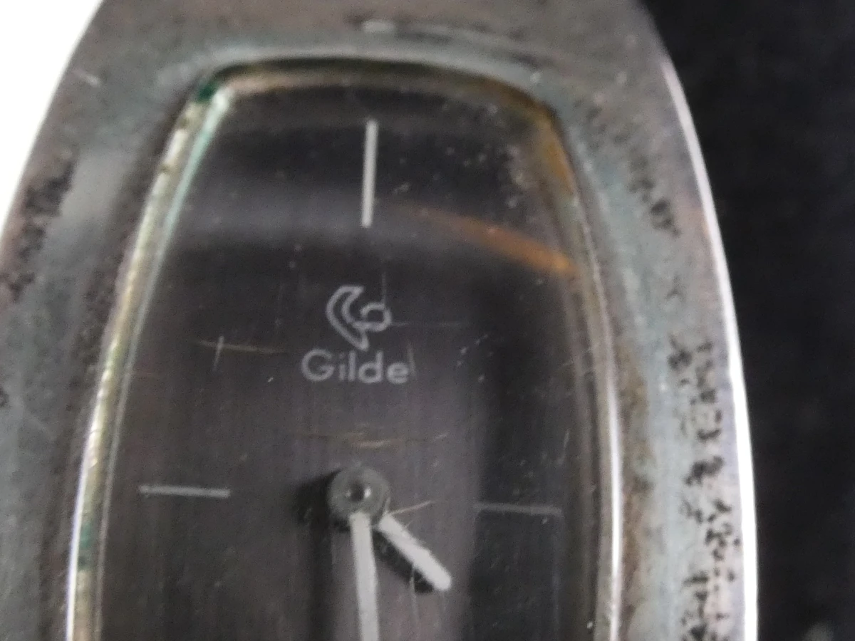 Gilde vintage 800 zilveren dameshorloge - armbandmodel - 44 g - foto 3