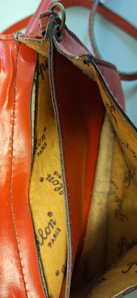 Lederen handtas 'Papillon Paris' - foto 6