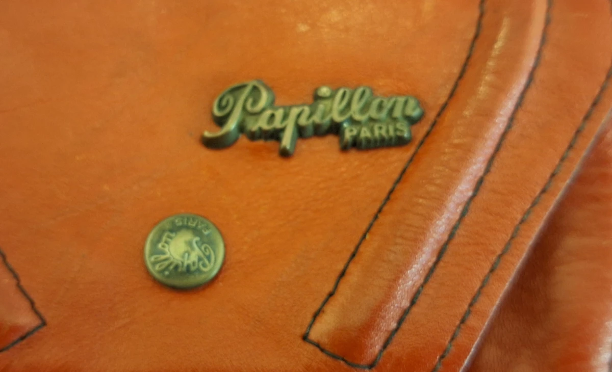 Lederen handtas 'Papillon Paris' - foto 5