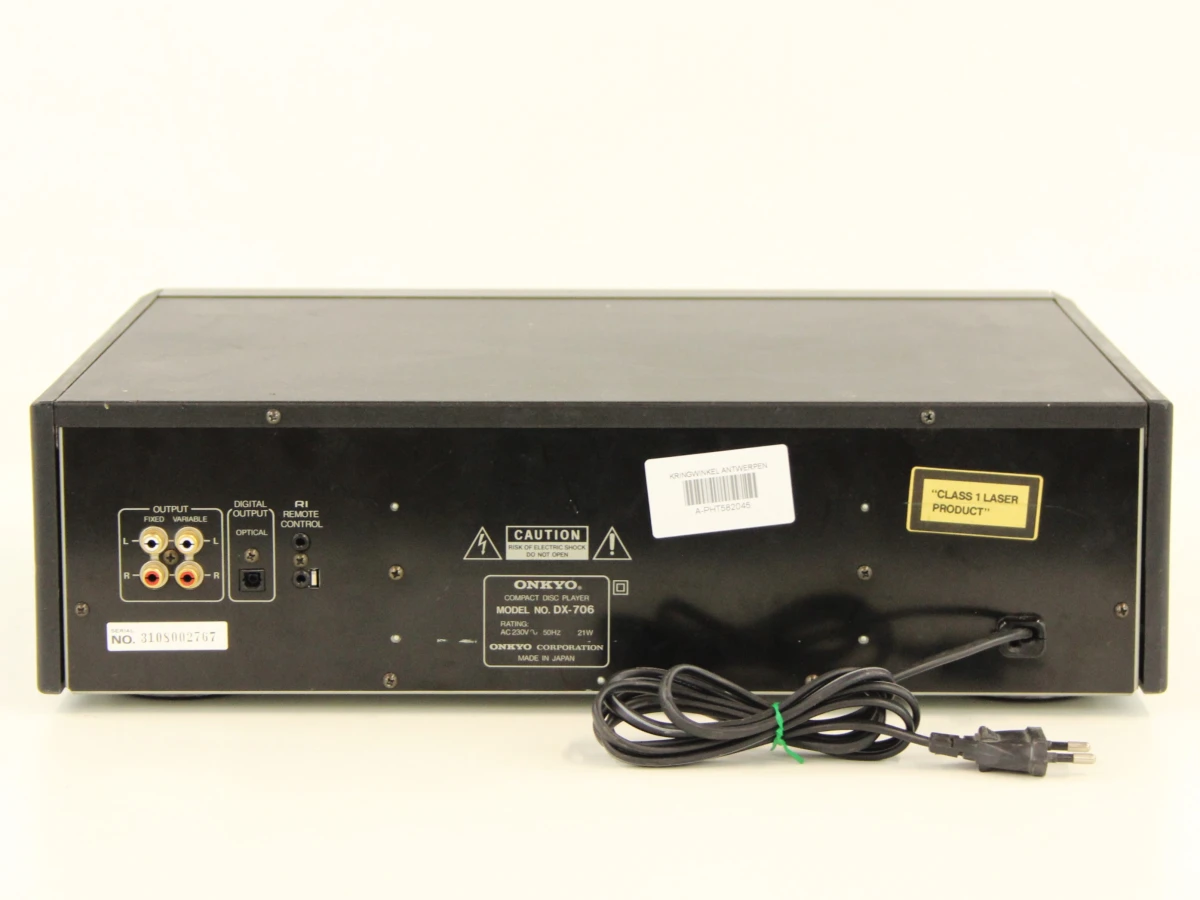 Onkyo Integra DX-706 CD-speler - foto 7
