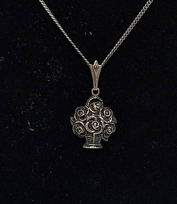 Ketting met zilveren hanger - foto 2