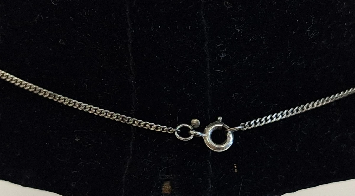 Ketting met zilveren hanger - foto 3