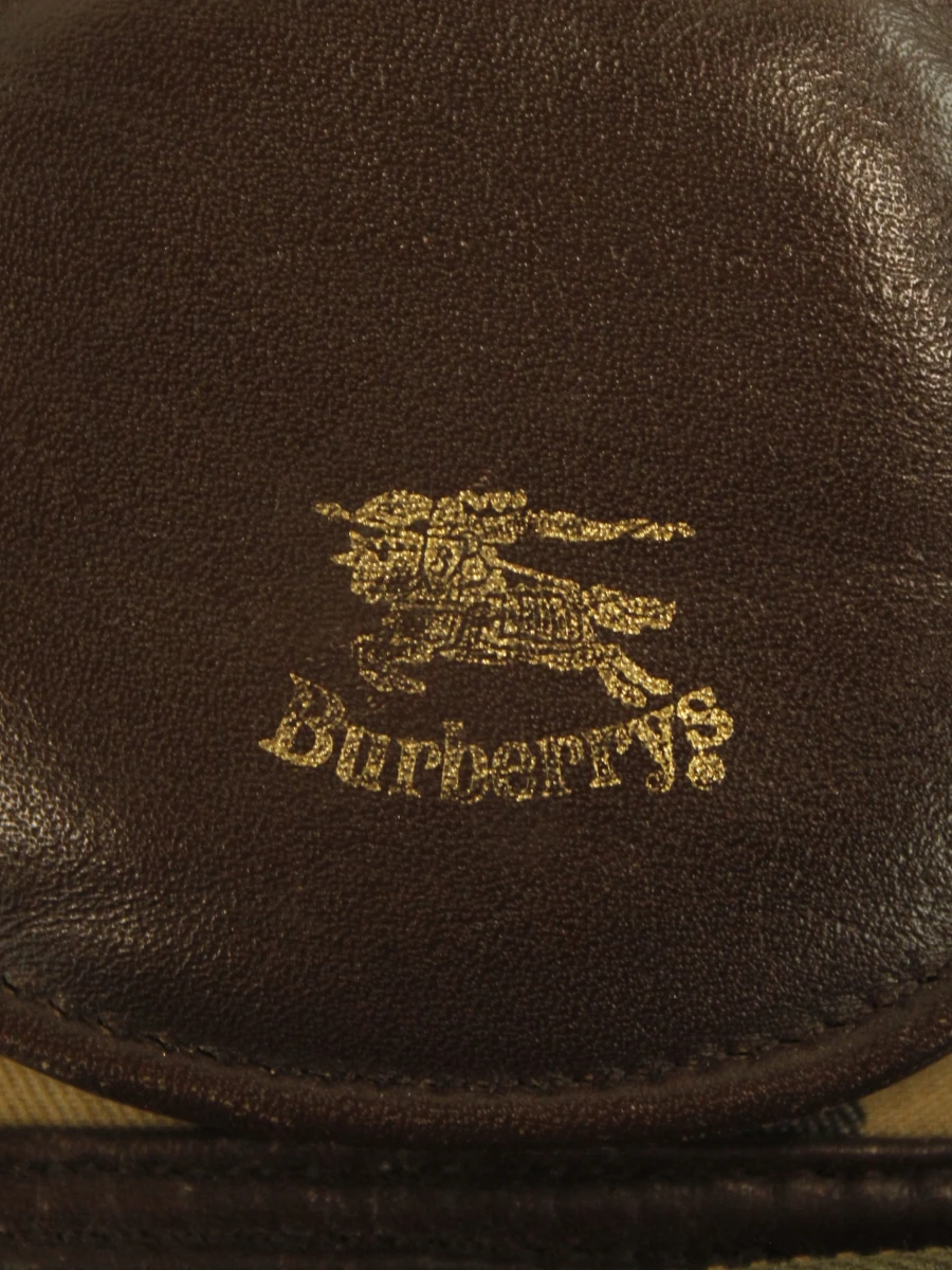 Vintage Burberrys Nova Check schoudertas/crossbody - canvas & leder - foto 5