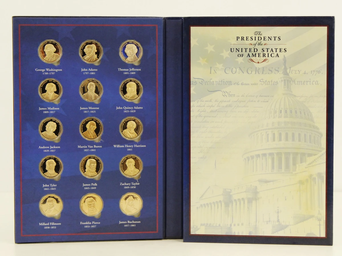 The Presidents of the United States of America – presidentiële medailles in verzamelalbum - foto 3