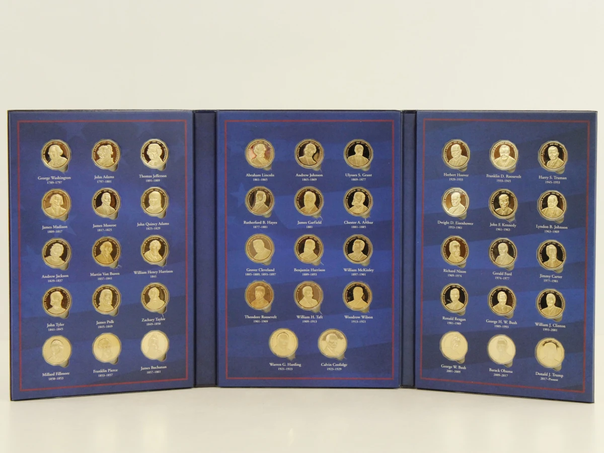 The Presidents of the United States of America – presidentiële medailles in verzamelalbum - foto 4