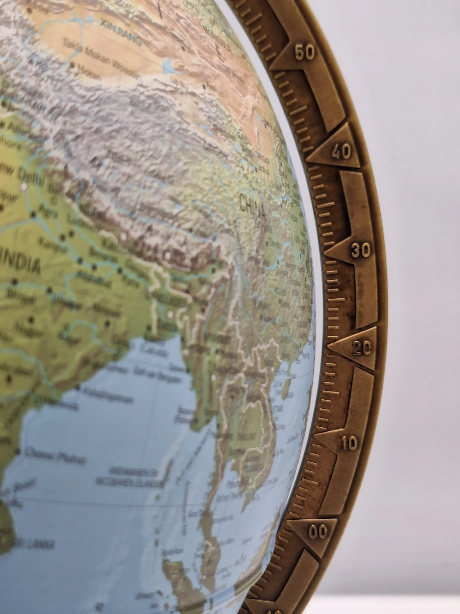 Stijlvolle Nova Rico Astra wereldbol met luxe houten voet - foto 9