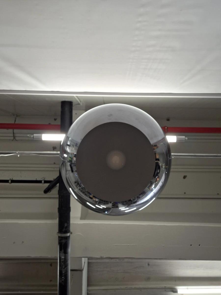 Lucide Seventies bolvormige hanglamp in spiegelend chroom - foto 6