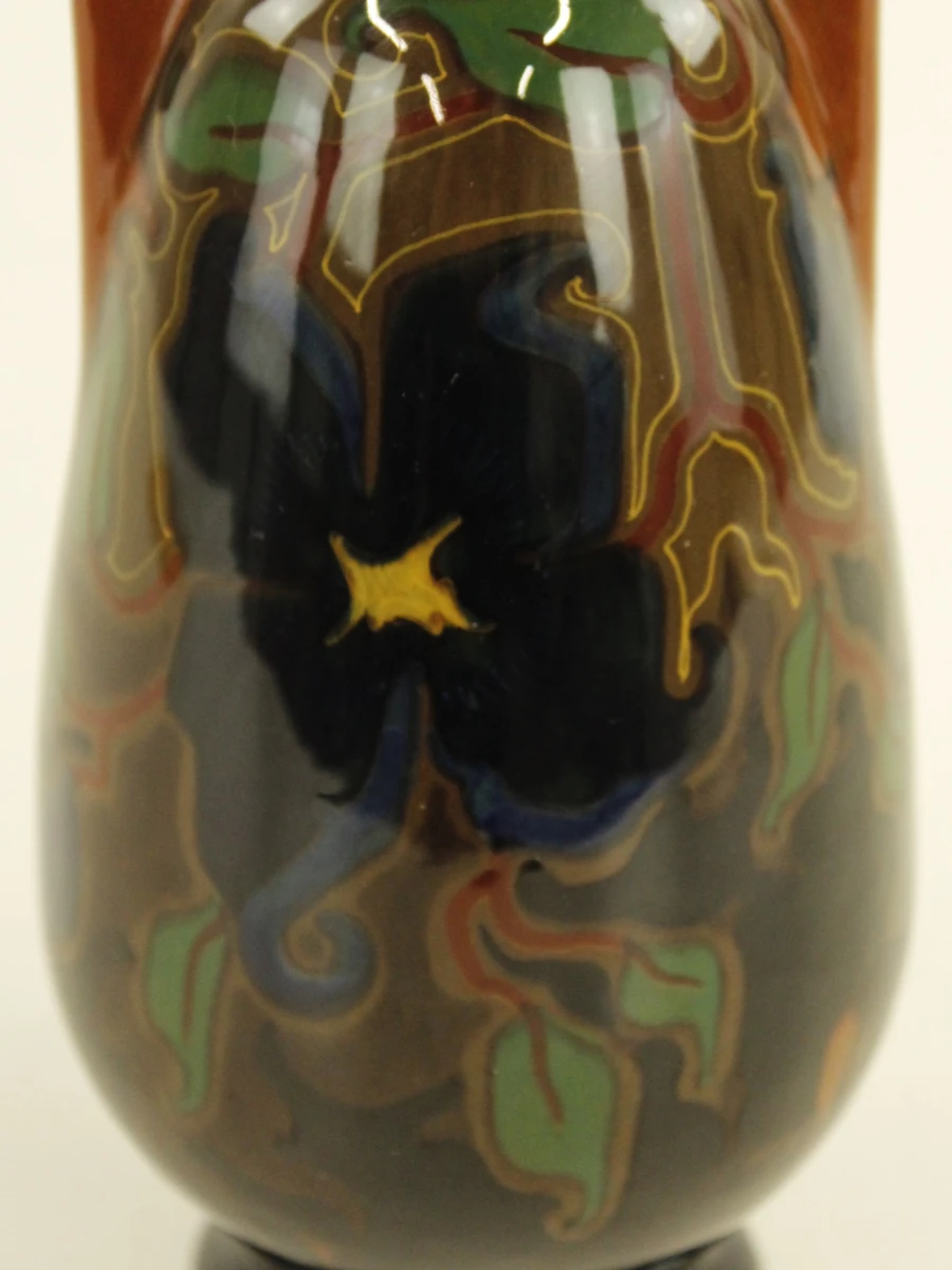 Zenith Gouda – Art Nouveau glansplateel vaasje - foto 10