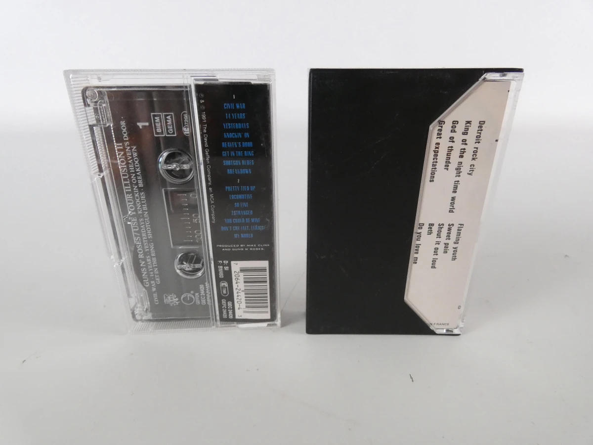 2 Rockcassettes - Guns N' Roses & KISS - foto 2