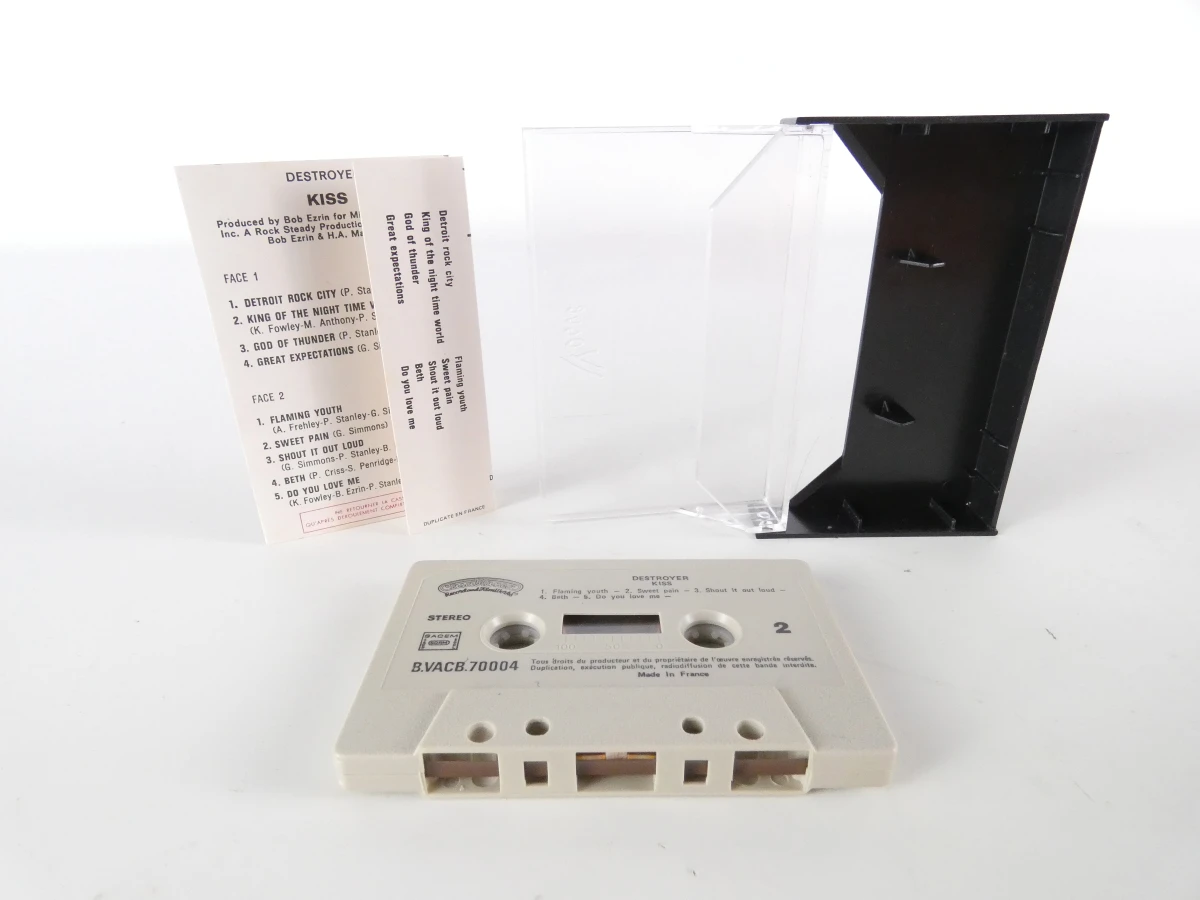 2 Rockcassettes - Guns N' Roses & KISS - foto 13