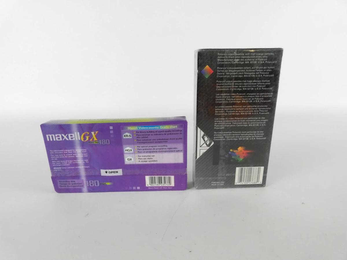 14 blanco nostalgische VHS-cassettes (OVP) - foto 12