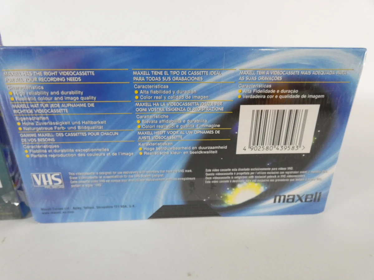 14 blanco nostalgische VHS-cassettes (OVP) - foto 5