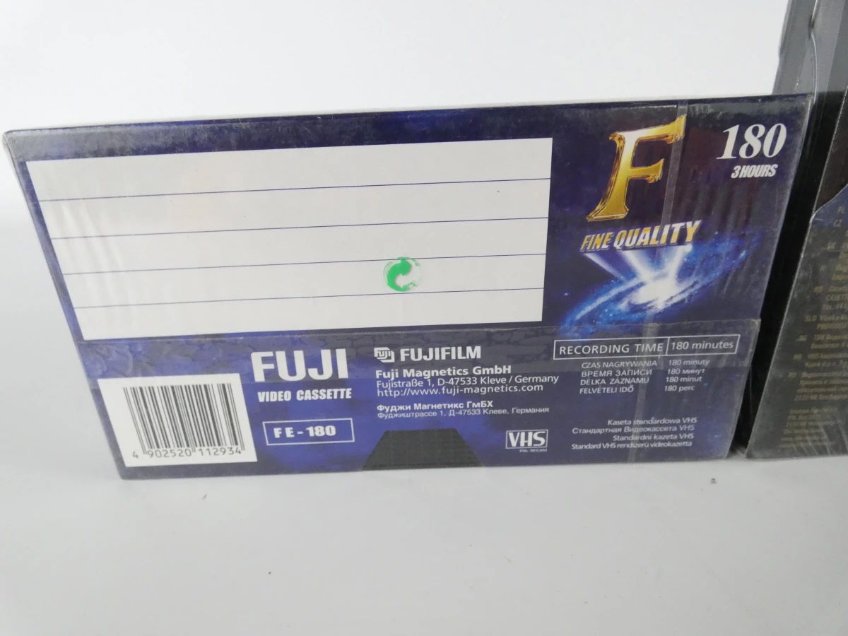 14 blanco nostalgische VHS-cassettes (OVP) - foto 13
