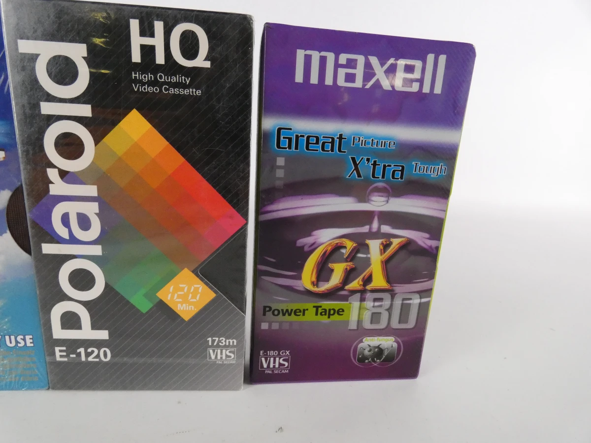 14 blanco nostalgische VHS-cassettes (OVP) - foto 6