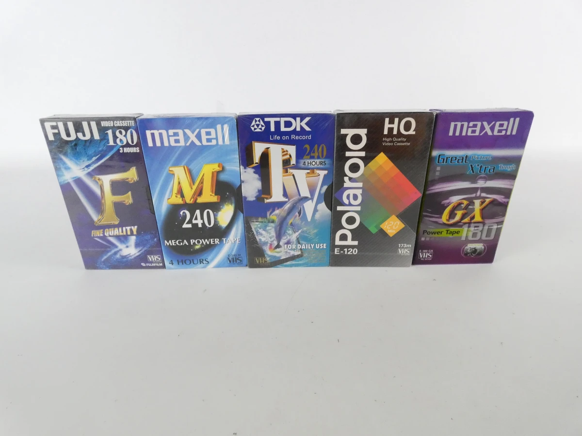 14 blanco nostalgische VHS-cassettes (OVP) - foto 11