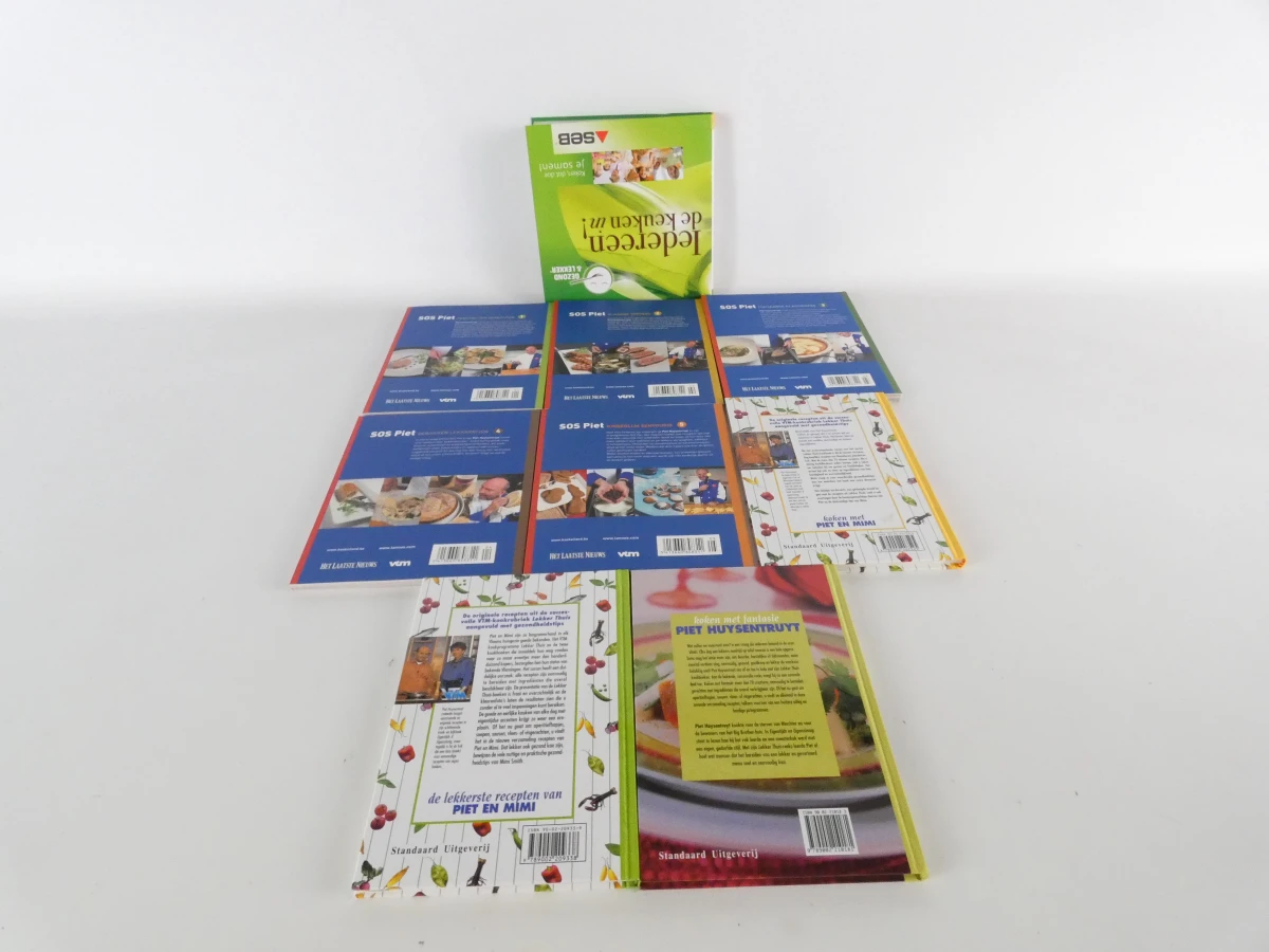 Set van 9 kookboeken van Piet Huysentruyt - foto 5