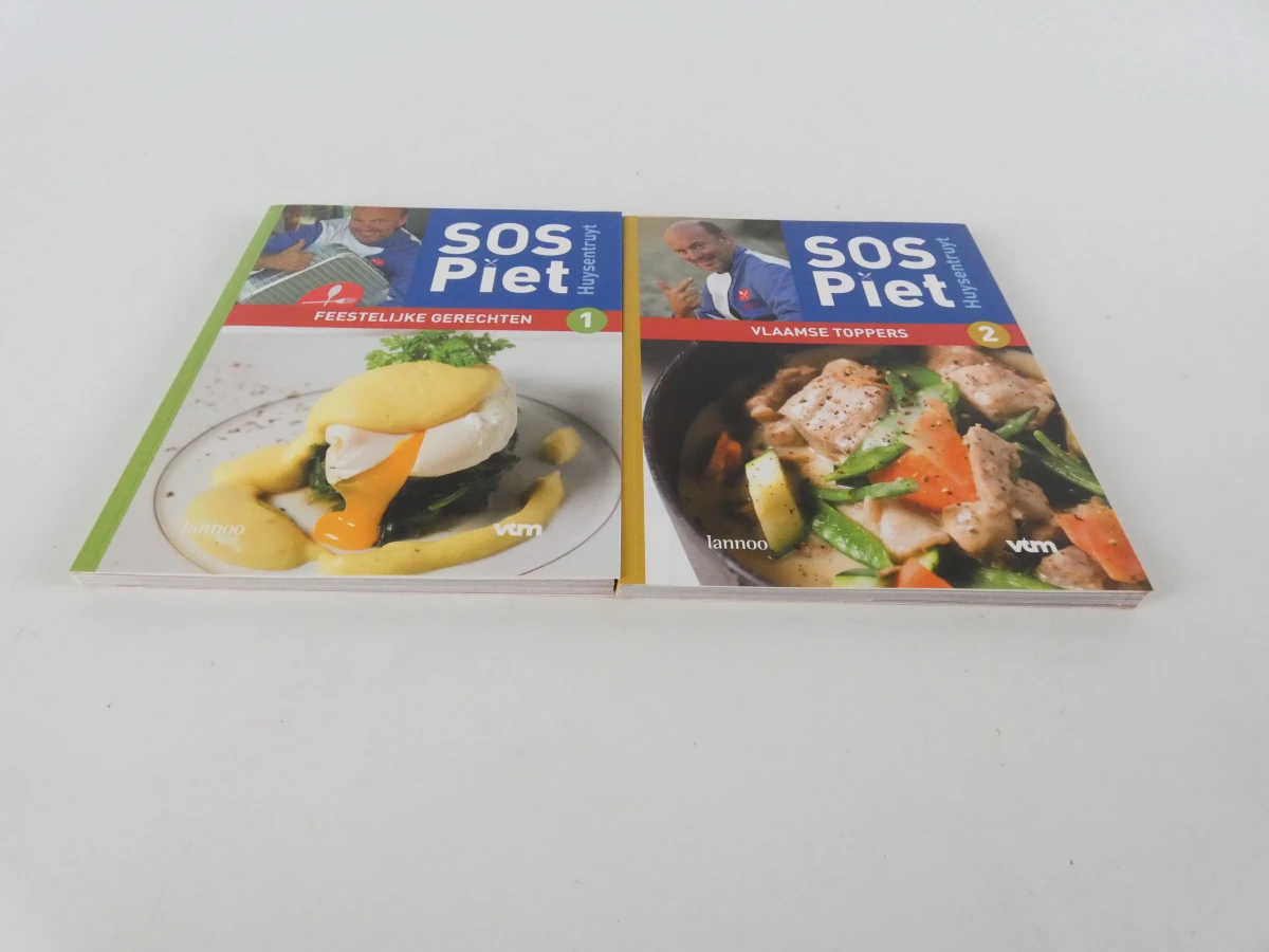 Set van 9 kookboeken van Piet Huysentruyt - foto 6