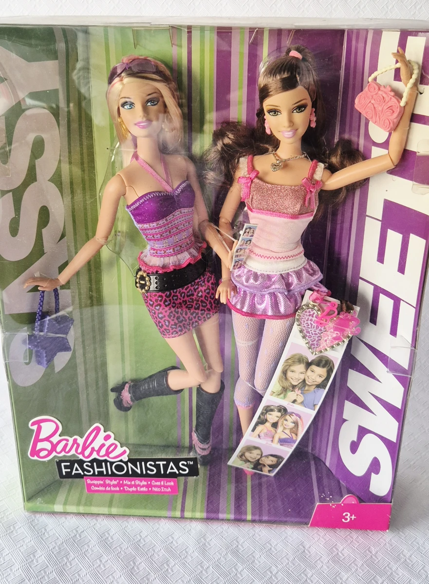 Barbie Fashionistas Sassy & Sweetie - foto 3