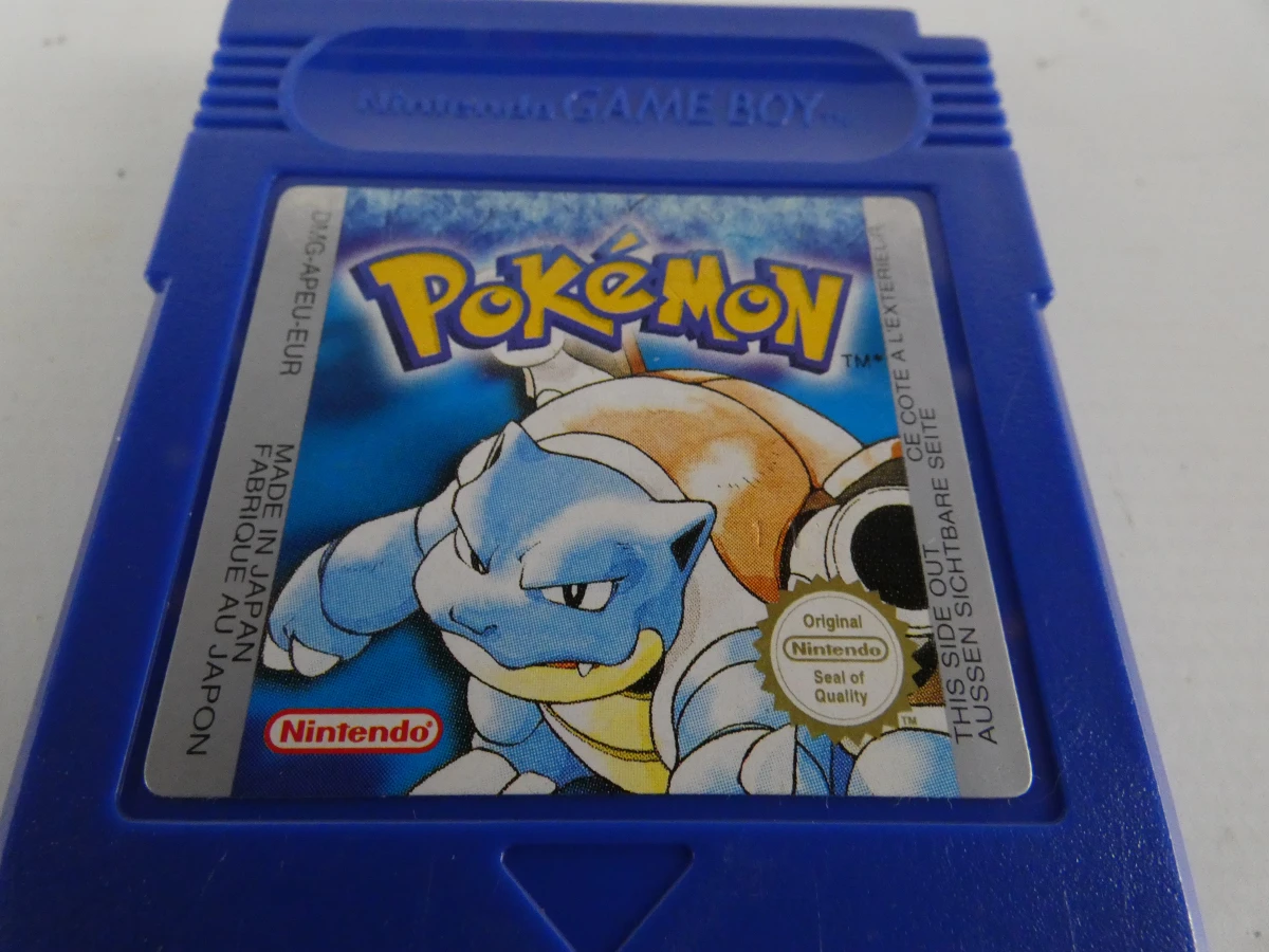 Nintendo Game Boy Pokémon Blue Version-spelcassette - foto 8
