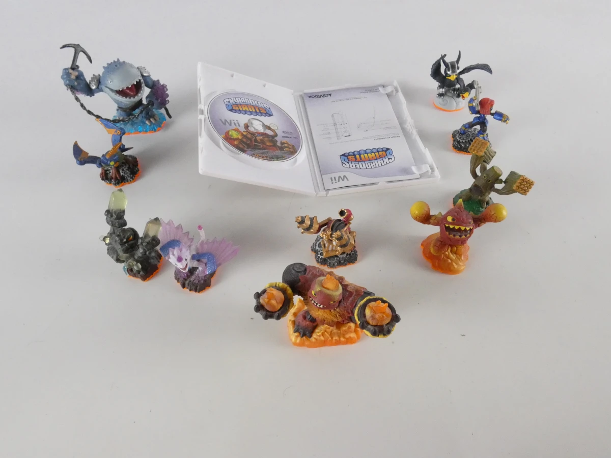 Nintendo Wii Mega Lot: Skylanders Giants Starterpack + 10 Figuren + 10 Games - foto 16