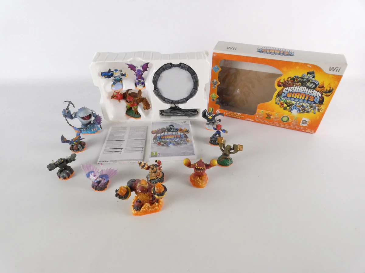 Nintendo Wii Mega Lot: Skylanders Giants Starterpack + 10 Figuren + 10 Games - foto 17