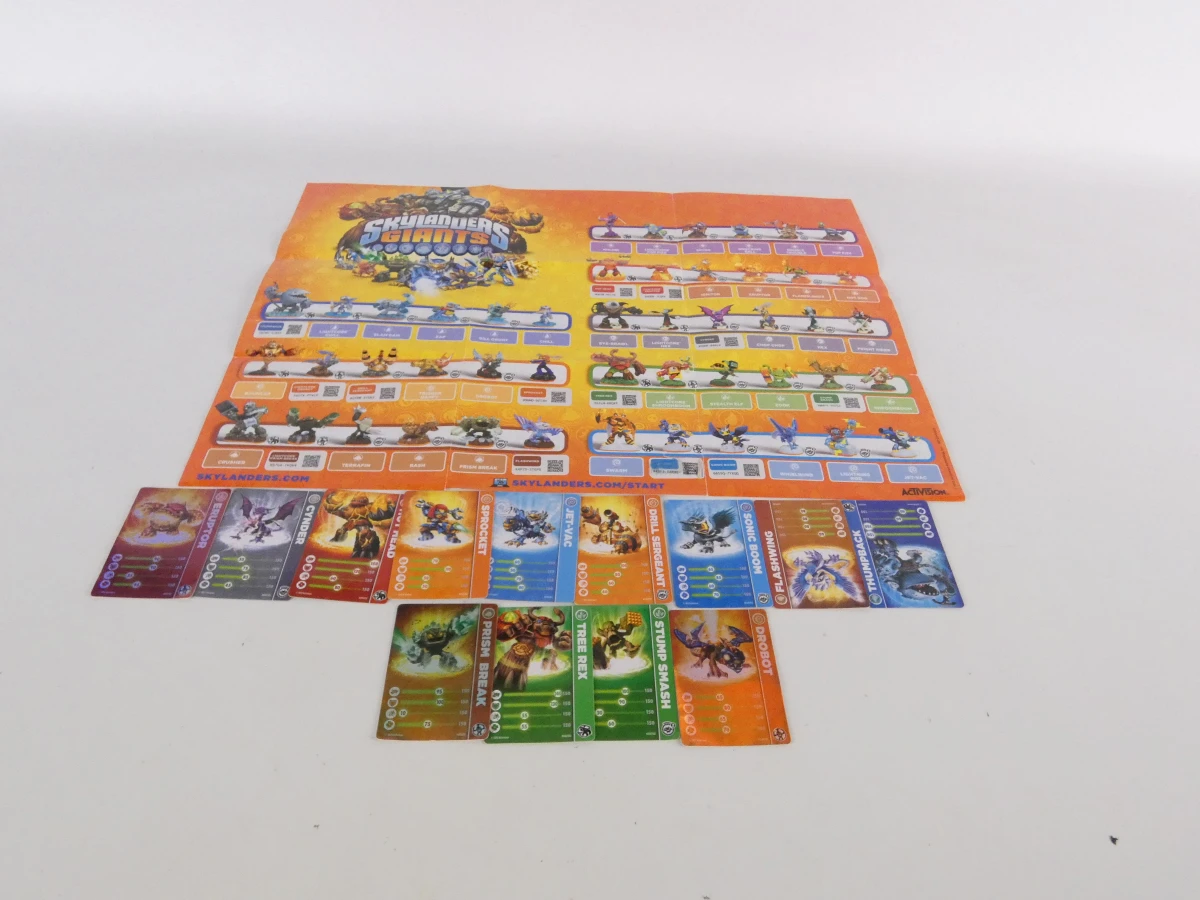 Nintendo Wii Mega Lot: Skylanders Giants Starterpack + 10 Figuren + 10 Games - foto 8