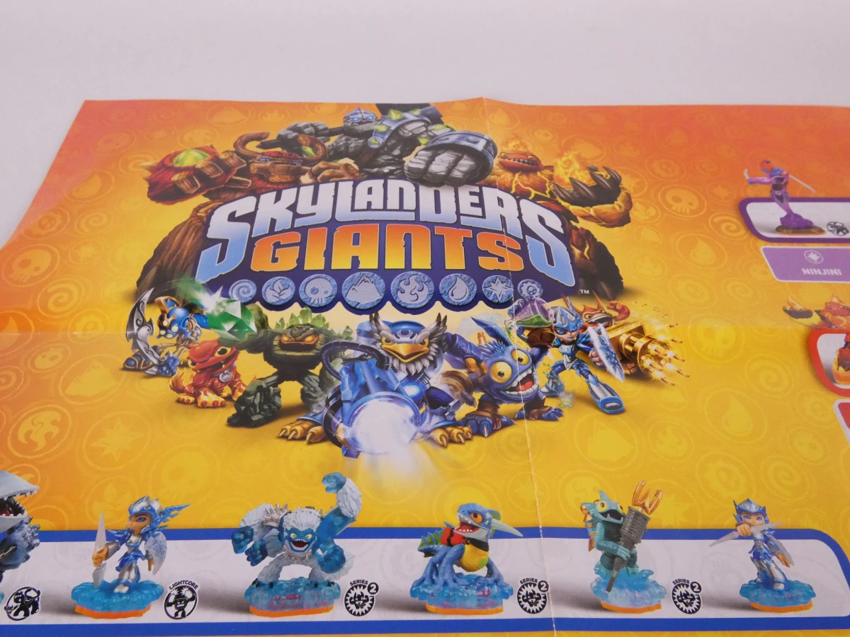 Nintendo Wii Mega Lot: Skylanders Giants Starterpack + 10 Figuren + 10 Games - foto 9