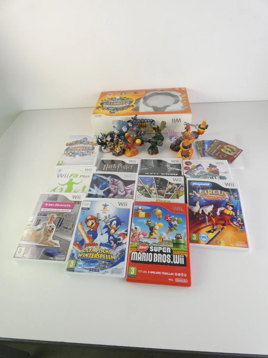 Nintendo Wii Mega Lot: Skylanders Giants Starterpack + 10 Figuren + 10 Games - foto 10