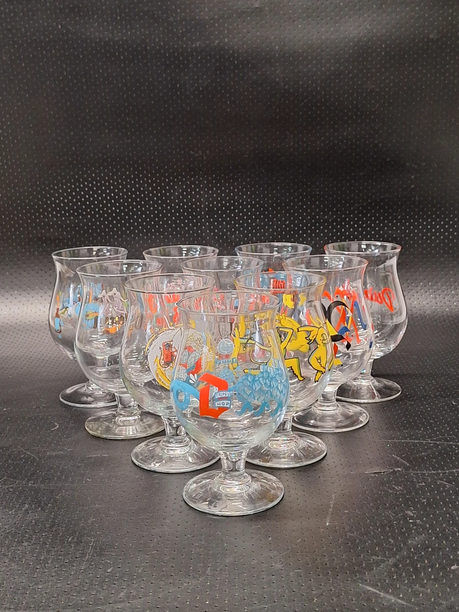 Set van 10 Duvel Art, Special Edition en Duvel Collection glazen - foto 14
