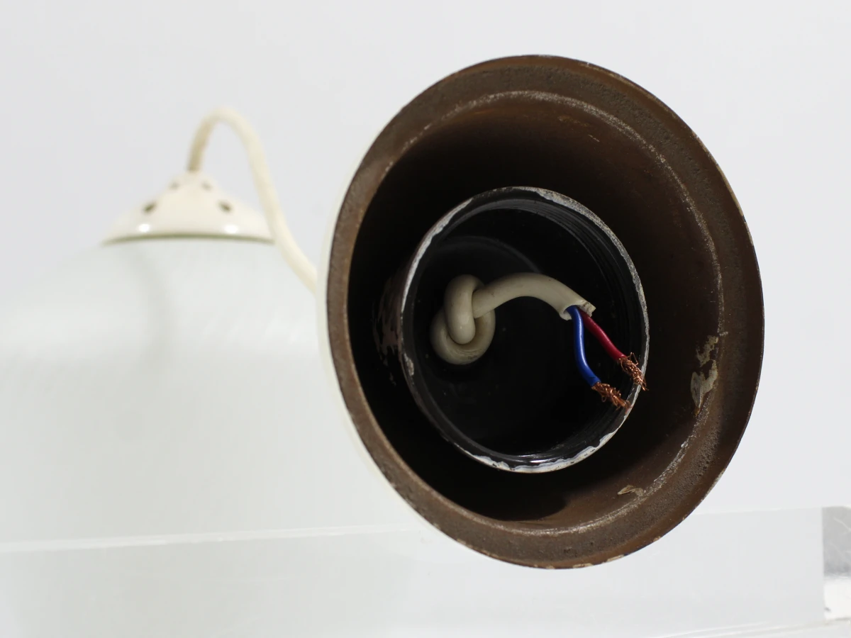 Prachtige en iconische vintage design hanglamp vermoedelijk Philips uit de jaren '60 - foto 8