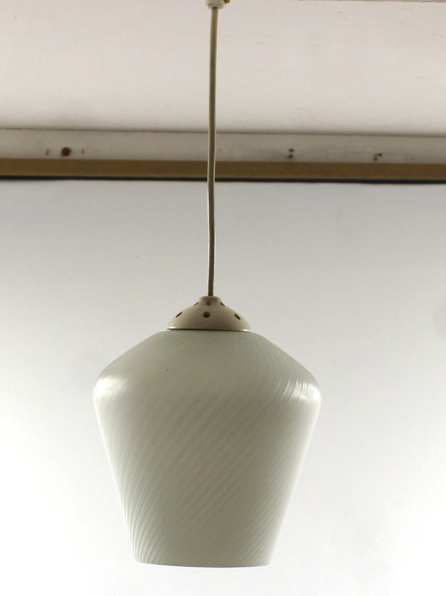 Prachtige en iconische vintage design hanglamp vermoedelijk Philips uit de jaren '60 - foto 2