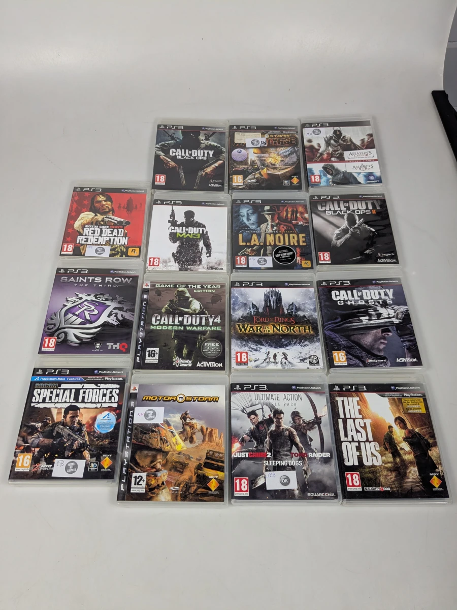 PlayStation 3 Spelcollectie – 15 spellen – kavel bij De Kringwinkel, Sint-Niklaas