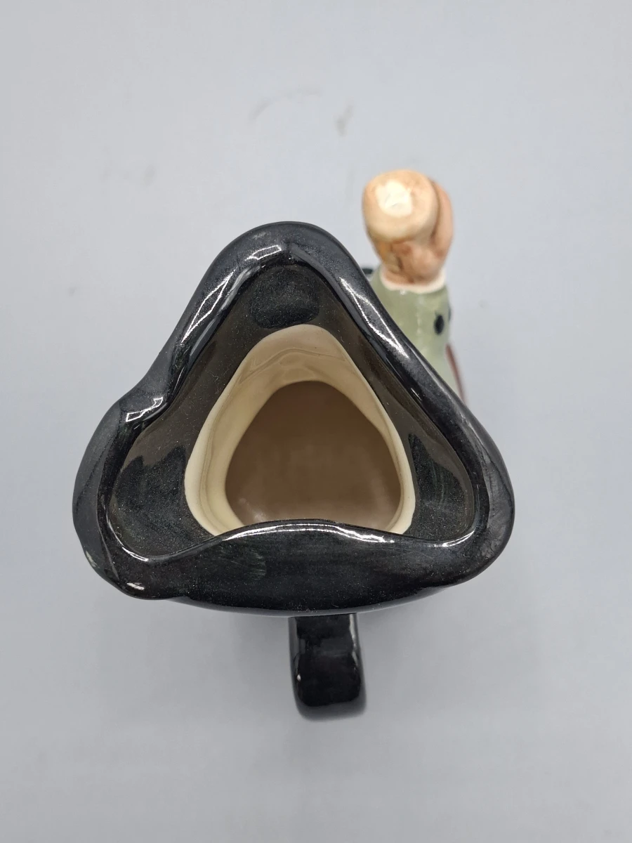 Vintage Royal Doulton Toby Jug "Happy John" – Handgeschilderd Engels Aardewerk – Gesigneerd - foto 5