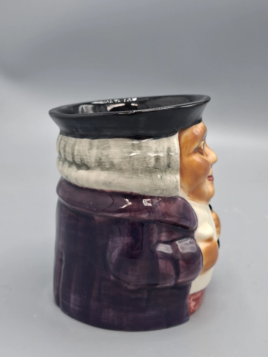 Vintage Shorter & Son Toby Jug "Coachman" – Handgeschilderd Staffordshire Aardewerk – Engeland - foto 4