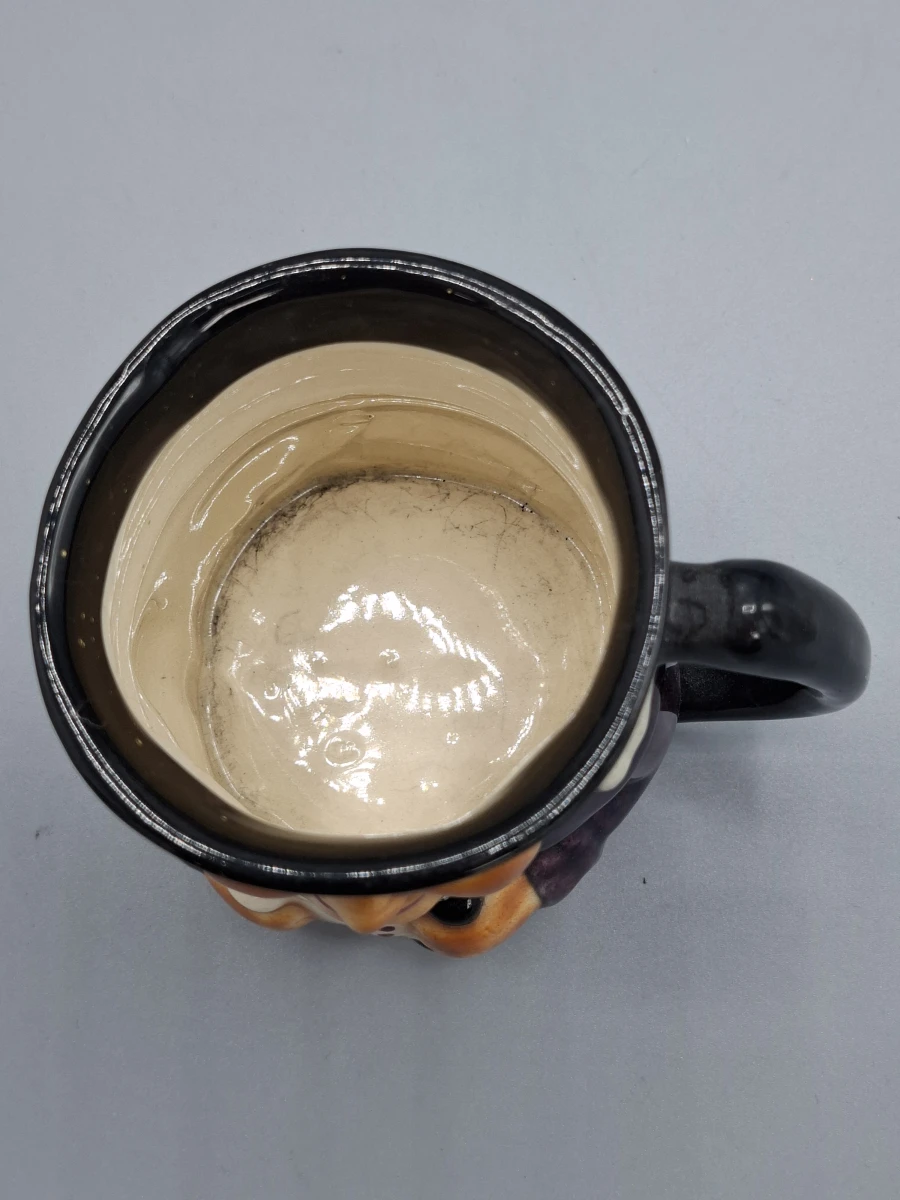 Vintage Shorter & Son Toby Jug "Coachman" – Handgeschilderd Staffordshire Aardewerk – Engeland - foto 5