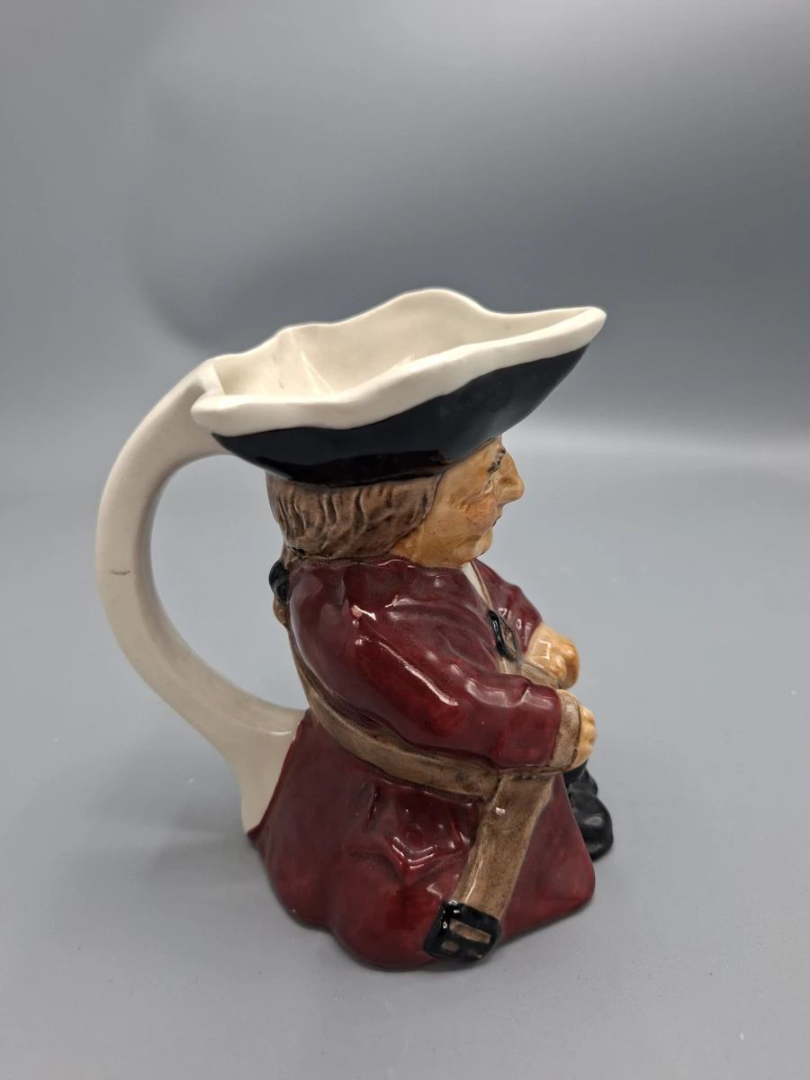 Vintage Shorter & Son Toby Jug "Soldier" (782) – Handgeschilderd Staffordshire Aardewerk – Engeland - foto 3