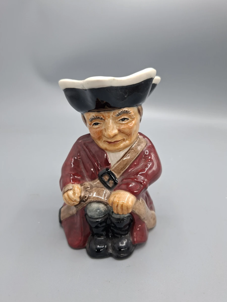 Vintage Shorter & Son Toby Jug "Soldier" (782) – Handgeschilderd Staffordshire Aardewerk – Engeland - foto 6
