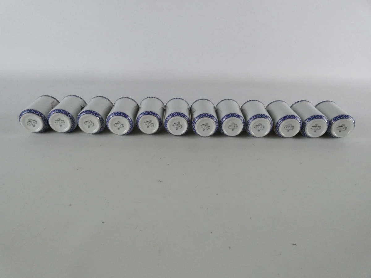 Vintage Franklin Mint Japanse porseleinen bekertjes in display (12 stuks) - foto 11
